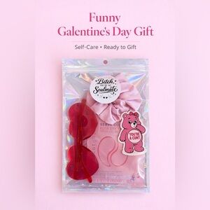 Galentine’s Day Gift Bag | Funny BFF Valentine Gift | Swear Bear, Offensive Gift
